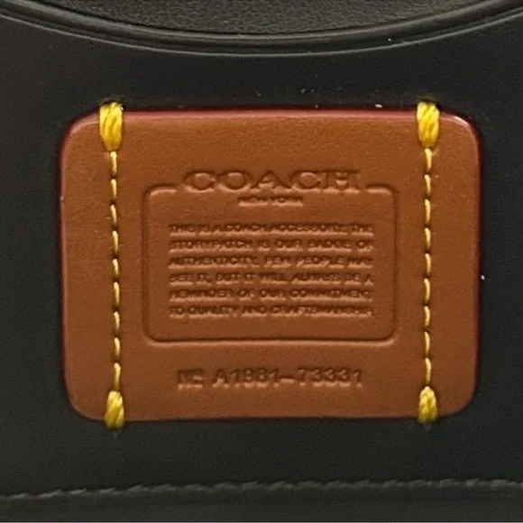 Coach Signature Colorblock Marlow Chain Crossbody - Picture 5 of 11